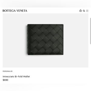 Bottega Veneta Bi-fold wallet. Brand new in box